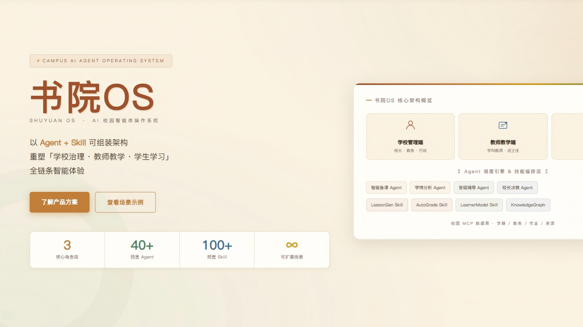 下一代AI校园操作系统